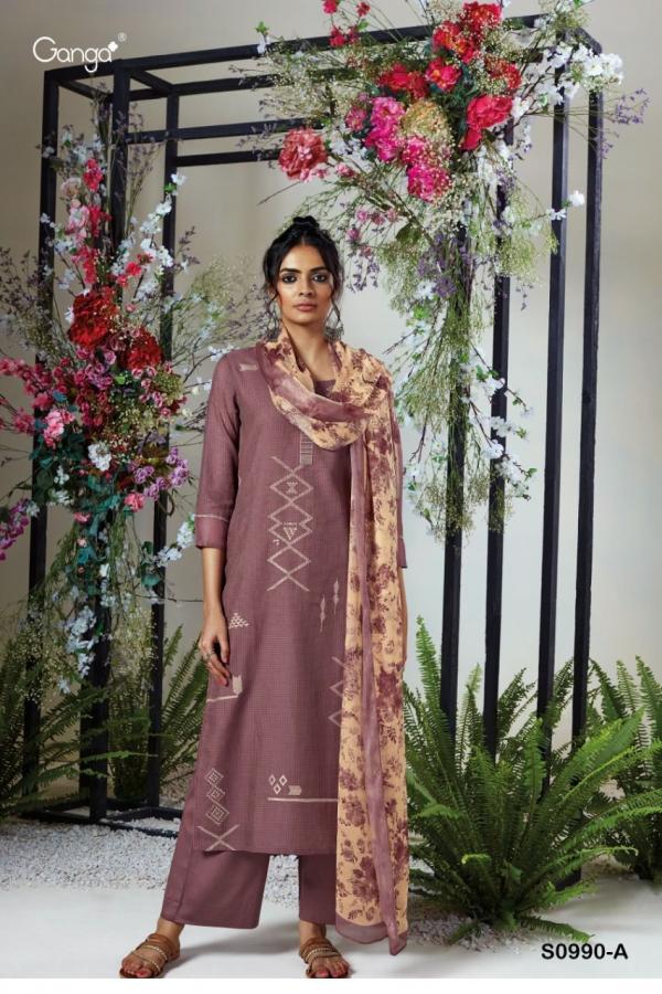 Ganga Livia S0990 Premium Viscose Designer Salwar Suit Collection